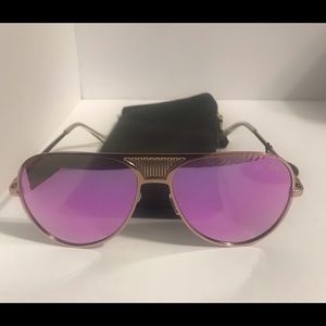 Purple Iconic 126  Quay Australia Sunglasses